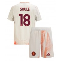 AS Roma Matias Soule #18 Udebanesæt Børn 2024-25 Kortærmet (+ Korte bukser)